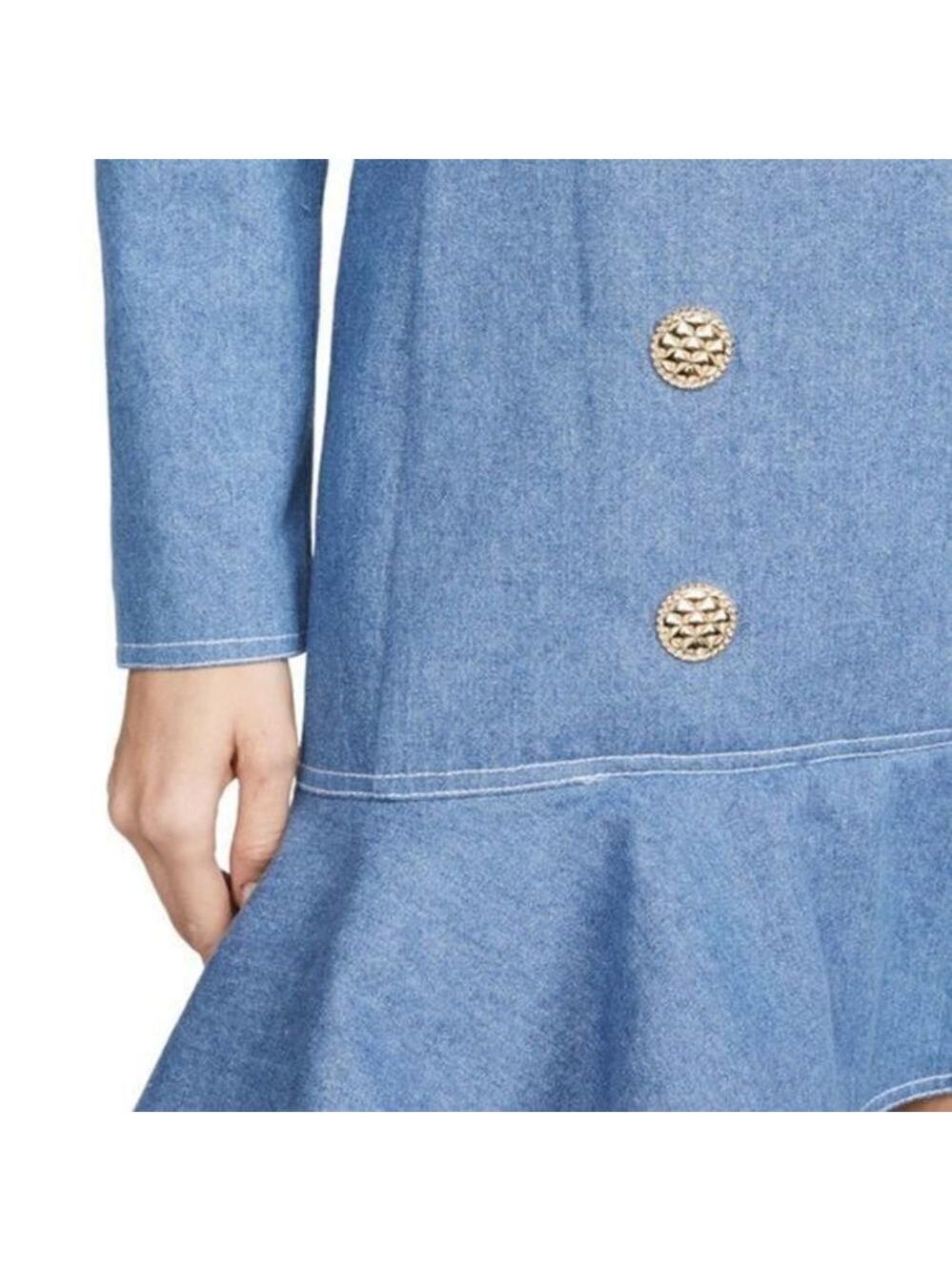 RONY Kobo Cara Denim mini dress size small NWT - Picture 6 of 6